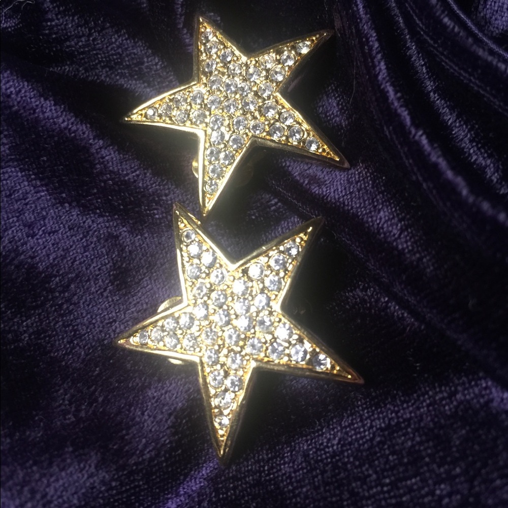 Joan Rivers star earrings